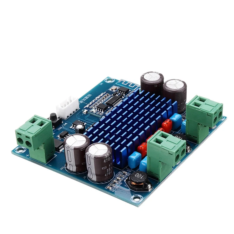 XH A308 беспроводной Bluetooth 5 0 TPA3116D2 цифровой усилитель мощности плата 2X50W стерео o 12V 24V