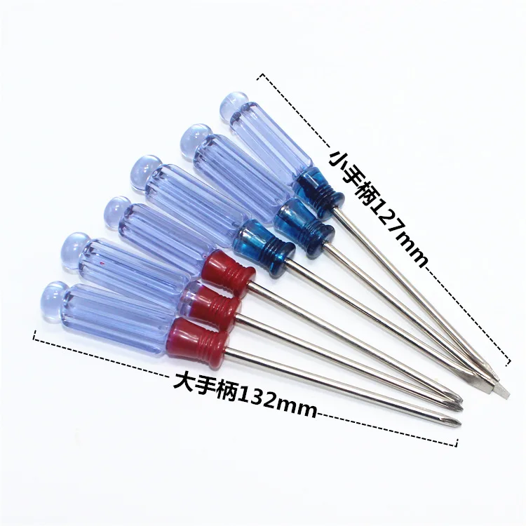 Маленький винтовой нож Хрустальный прозрачный крестообразный Винт для ноутбука