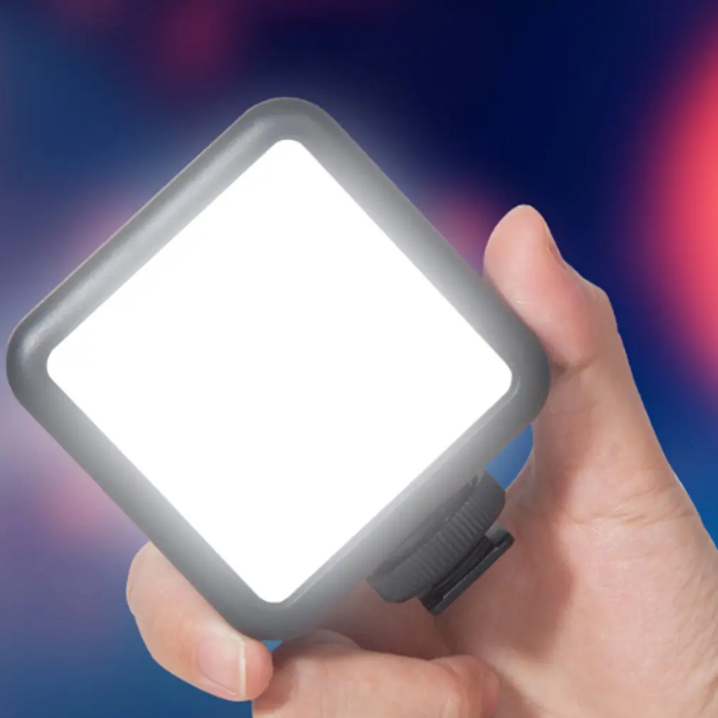 Hot Sale W49s Built In Battery 6w High Power Fill-in Light Photographic Lamp Mini Led Fill Light For Photography Live Broadcast
