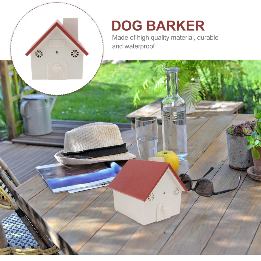 

Waterproof Bark Control Device Outdoor Sonic Barking Deterrent Silencer