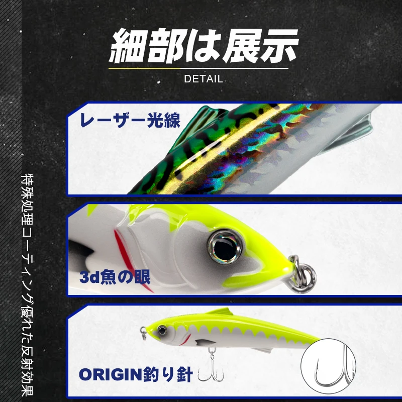 Noeby 140/160/180 мм опускается на дно карандаш stickbaits рыболовная приманка для морской