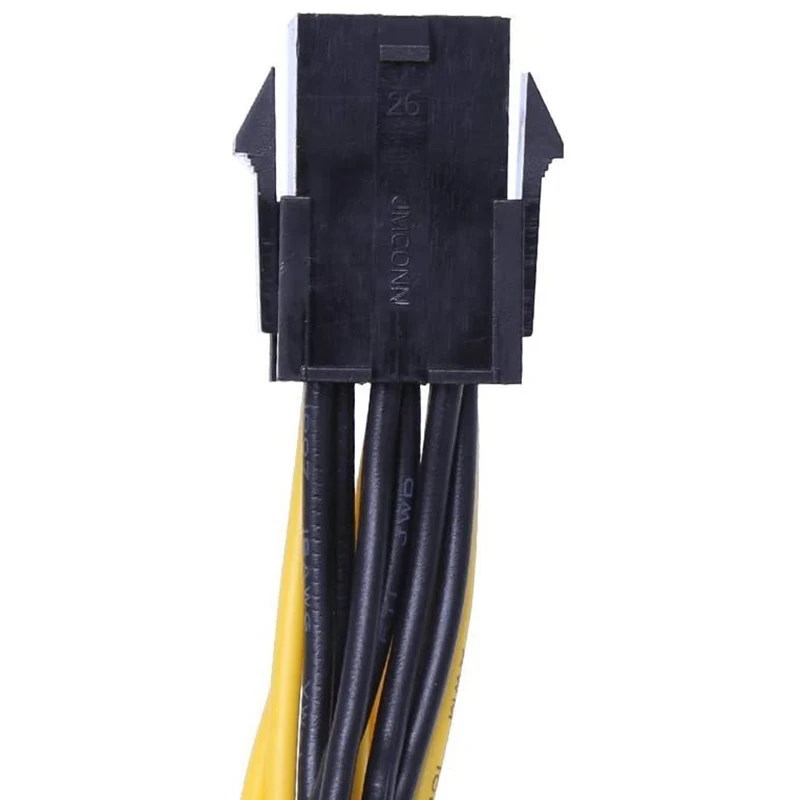 6 контактный переходник с внутренней двойной PCIe 8 Pin (6 + 2) Изображение карта PCI Express