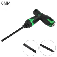 6 inch t shape telescopic screwdriver repair hand tool double end cross slotted screw drivers magnetic screwdriver