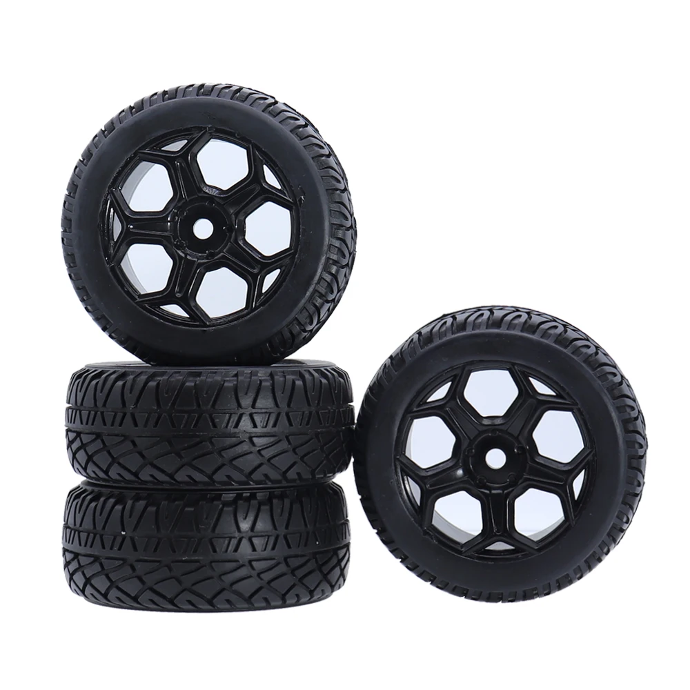 4PCS 1:10 RC Car Off Road Tires OD 97mm Tyre 12mm Hex Wheel Rim for Kyosho RC4WD Axial Scx10 Traxxas Trx-4 Trx4 HSP HPI Parts | Игрушки и