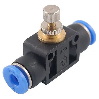 4mm to Push In Speed Controller Pneumatic Air Valve | Обустройство дома