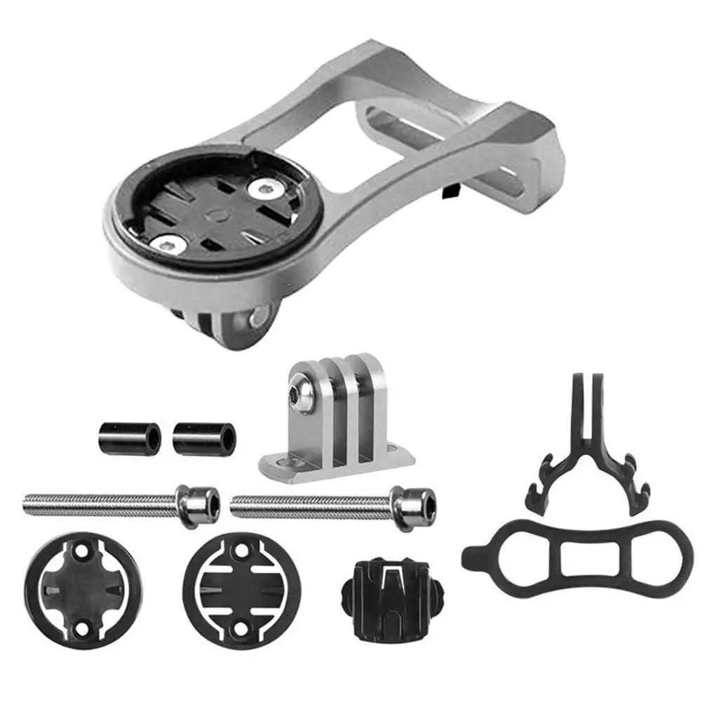 

Road Bicycle Mountain Bike Cycling Aluminum Ultralight Speedometer Computer Stopwatch Holder Stem Mount K5W2