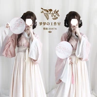 chinese ancient style womens clothing fairy dress improved hanfu suit han elements lolita dress