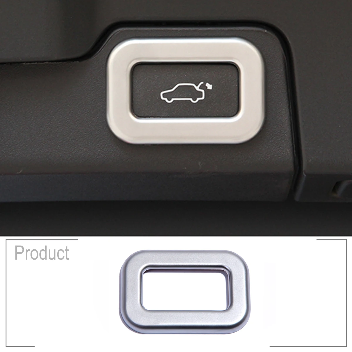 

ABS Electric Tail Door Frame Trim for Land Rover Range Rover Velar 2017 Car Accessories