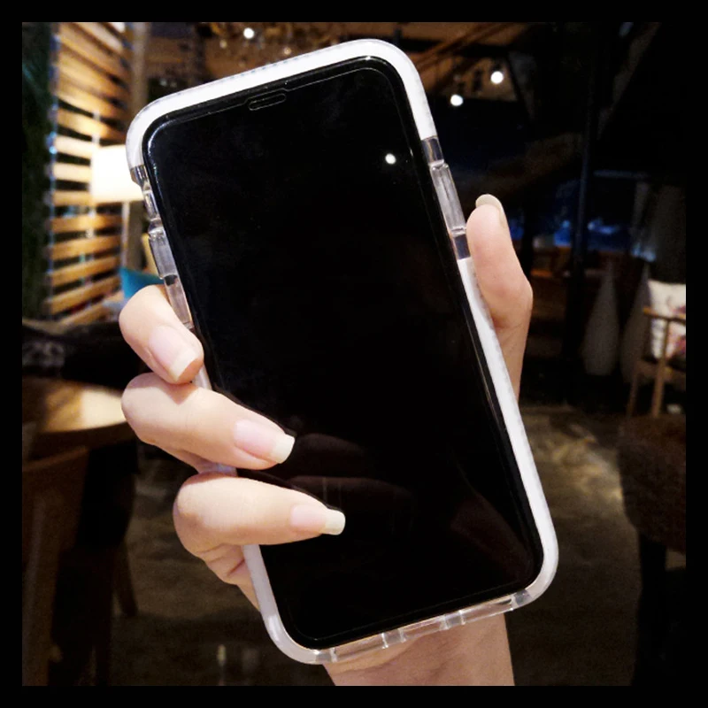 Женские 3D чехлы для телефонов с алмазной текстурой iPhone 11 Pro X XS XR Max 6 7 8 plus мягкий