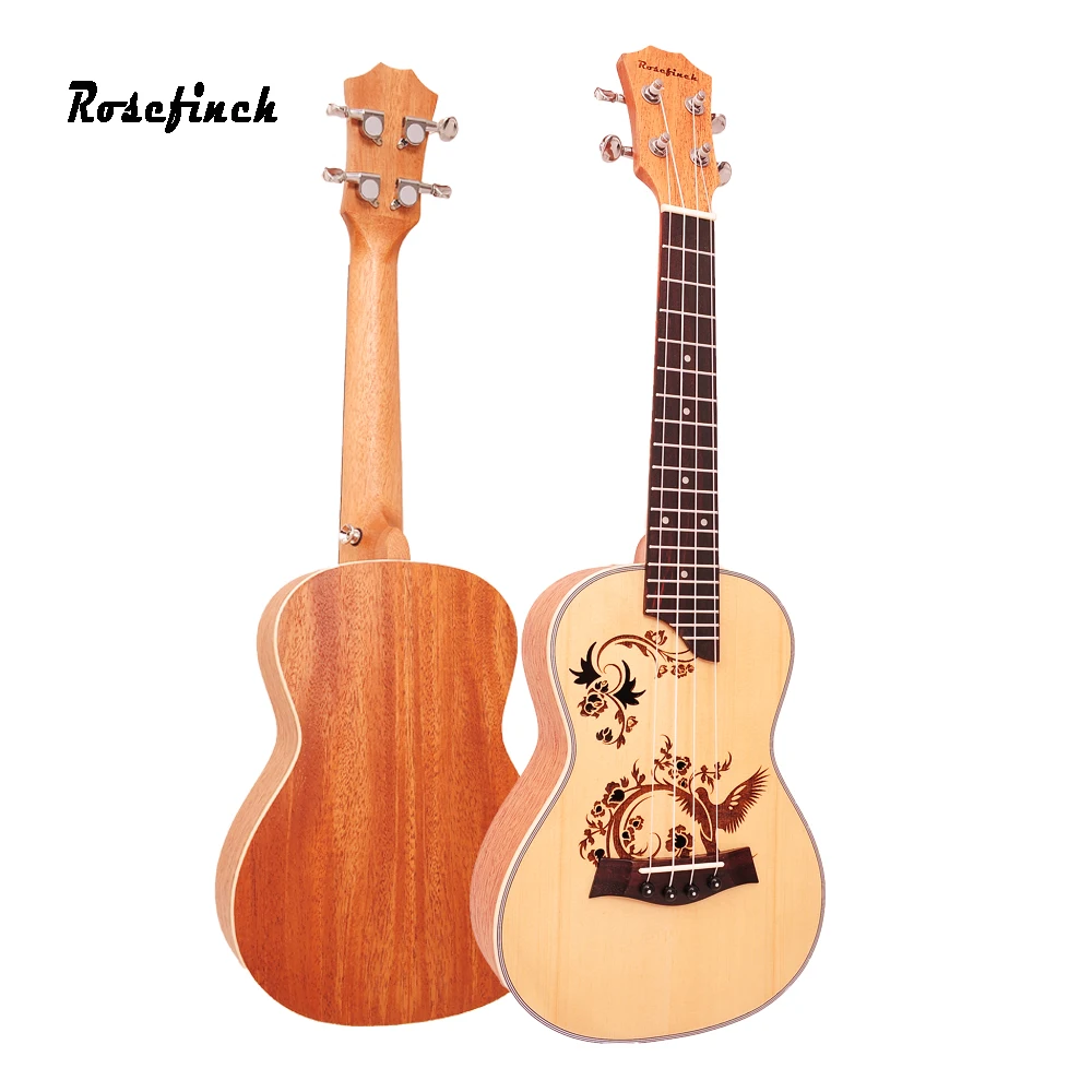 Концертное укулеле 23 дюйма 4 нейлоновые струны гавайская мини-гитара для детей и