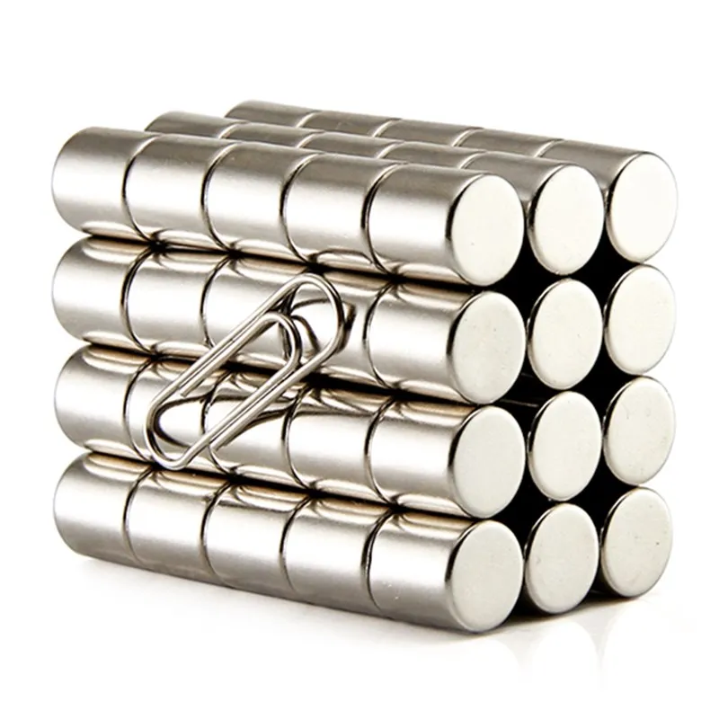 

20pcs 10x10 mm Neodymium Disc Magnets Super Strong Powerful Rare Earth 10mm x 10mm Small Round Magnet