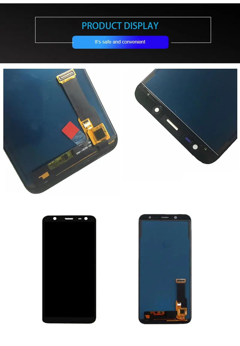 Для samsung Galaxy J6 J600 J600F J600G J600Y ЖК-дисплей сенсорный дигитайзер сборка+ инструменты 5,6 мобильный экран TFT/oled