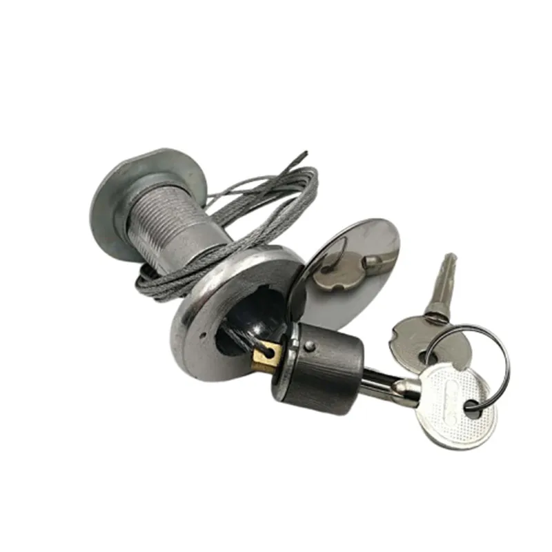 

Garage door lock universal pull cord lock C-class leaf lock cross flap door emergency lock