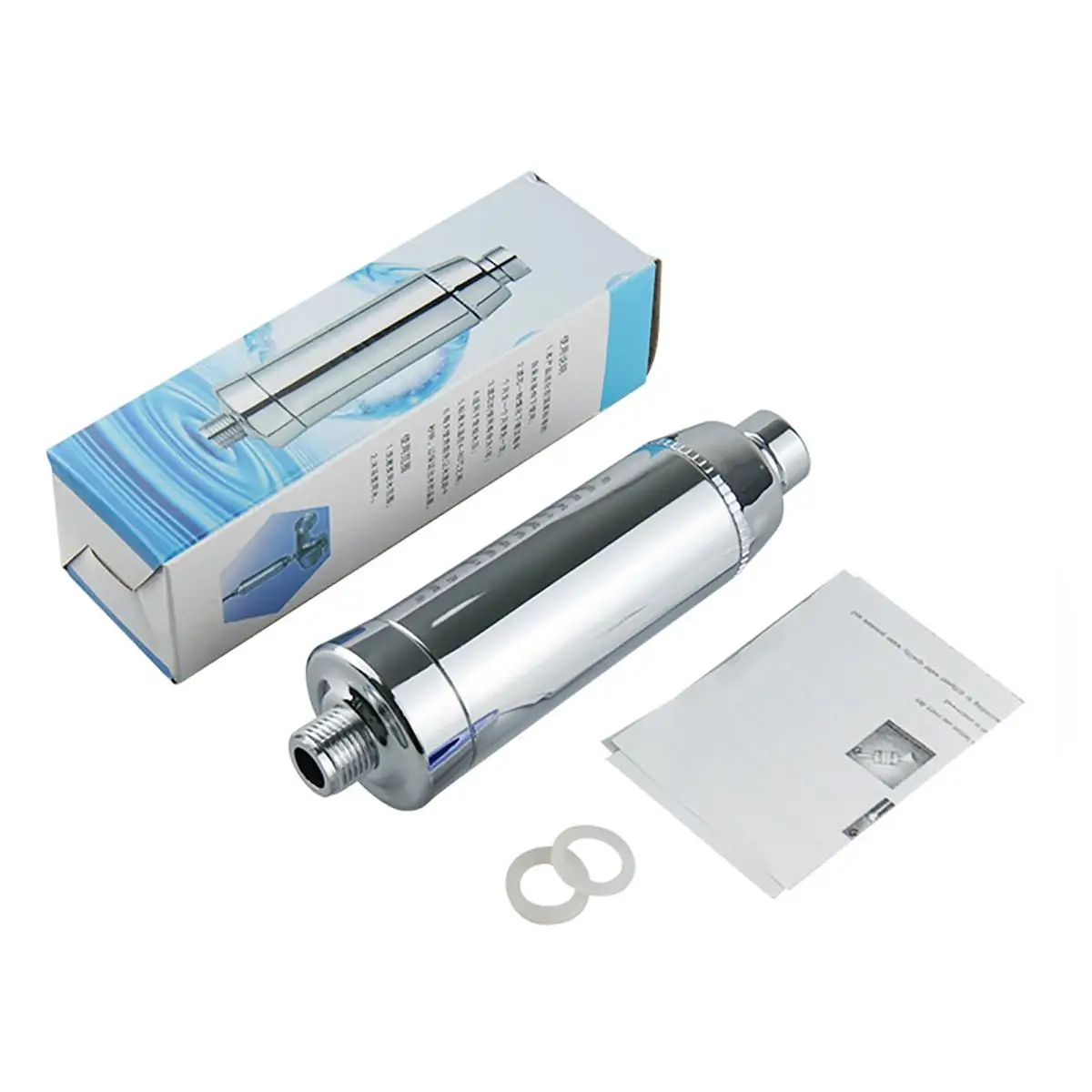 

Home Water Purifier Chlorine Shower Filter Activated Carbon Faucets Purification Eliminates Chlorine Hard Water Bathroom