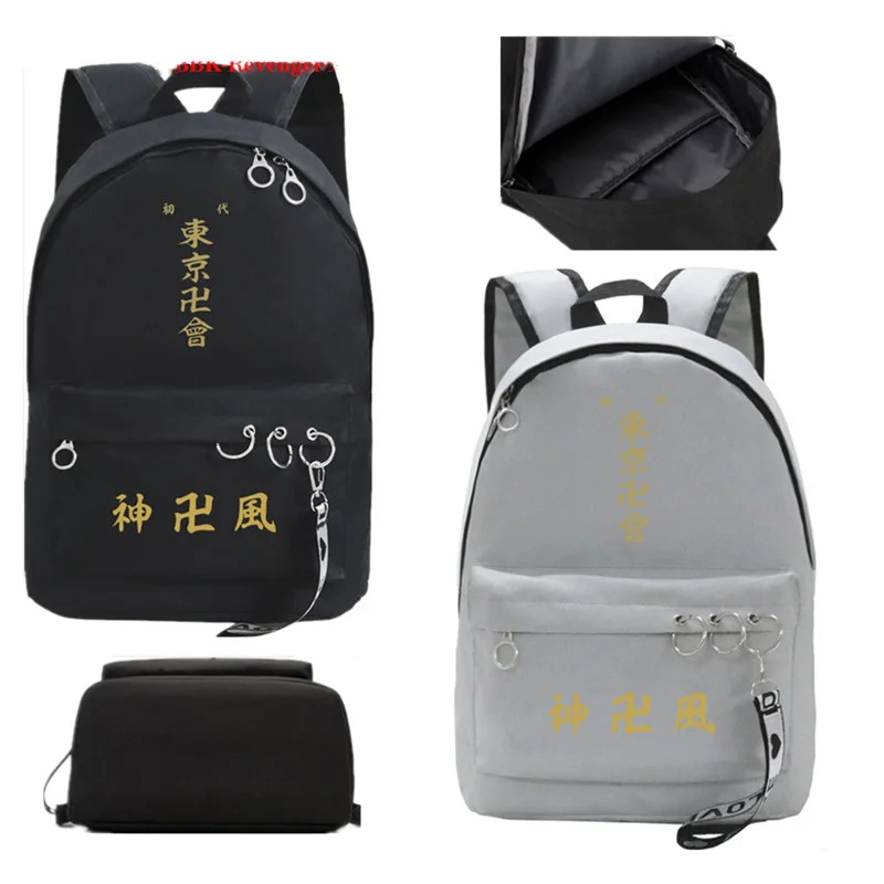 

Модный рюкзак для косплея аниме «Токийский призрак», школьный ранец на плечо для подростков для девочек и мальчиков, Холщовая Сумка для жен...