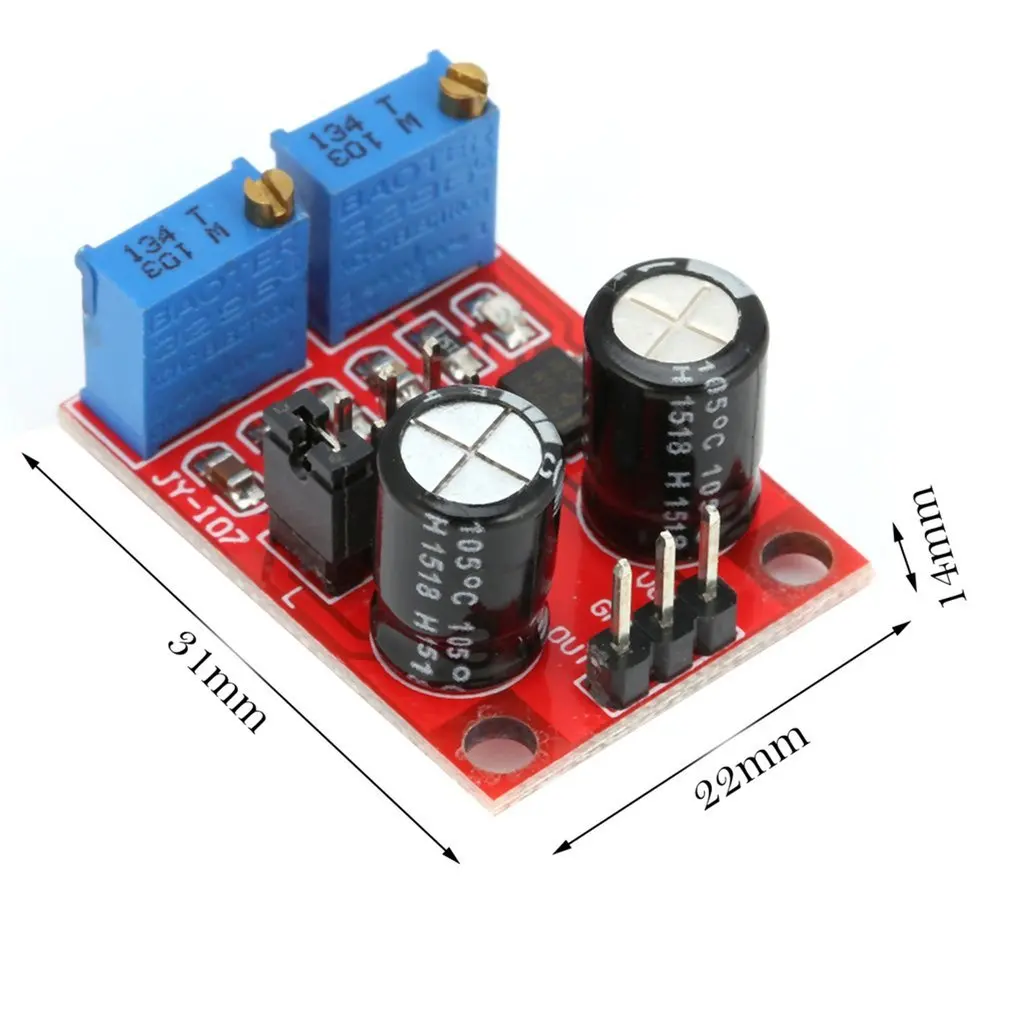 E555 светодиодный импульсный Частотный рабочий цикл регулируемый модуль Плата