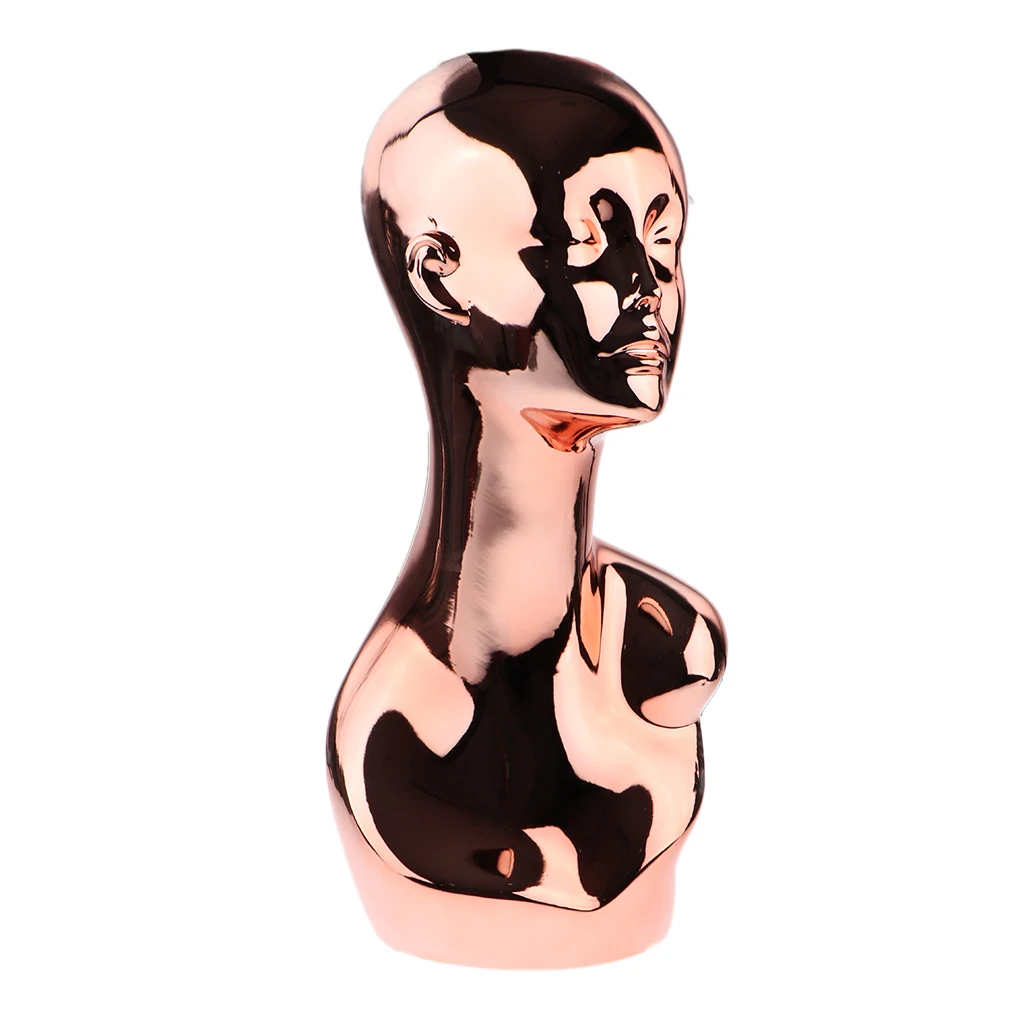Female Mannequin Head Bust Display Stand Model For Wigs Hair Hat Glasses Jewelry for Showcase Retail Showing |