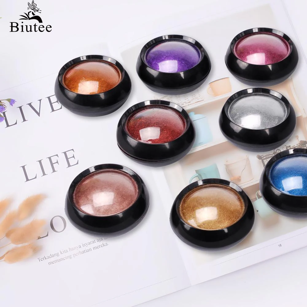 Волшебная зеркальная пудра Biutee 8 шт./компл. 0 3 г/бутылка украшение для ногтей
