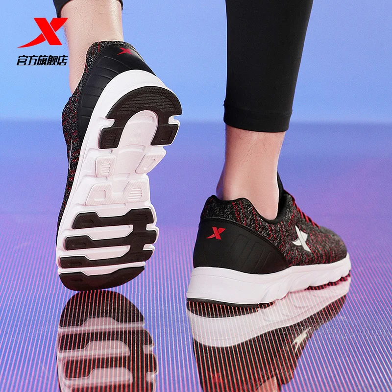 Летние сетчатые дышащие Спортивные кроссовки Xtep BLADE Мужская беговая Обувь для