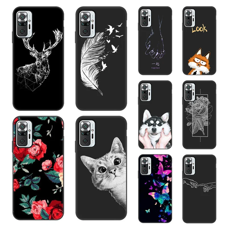 redmi note10 pro case luxury silicon phone fundas for xiaomi redmi note 10 9 11 pro 8 9c 9s 11s 10s 9t mi 11t pro note9 covers free global shipping