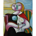 Алмазная 5D картина сделай сам FH244, полноразмернаякруглая вышивка абстрактная мечта женщины, вышивка крестиком, домашний декор