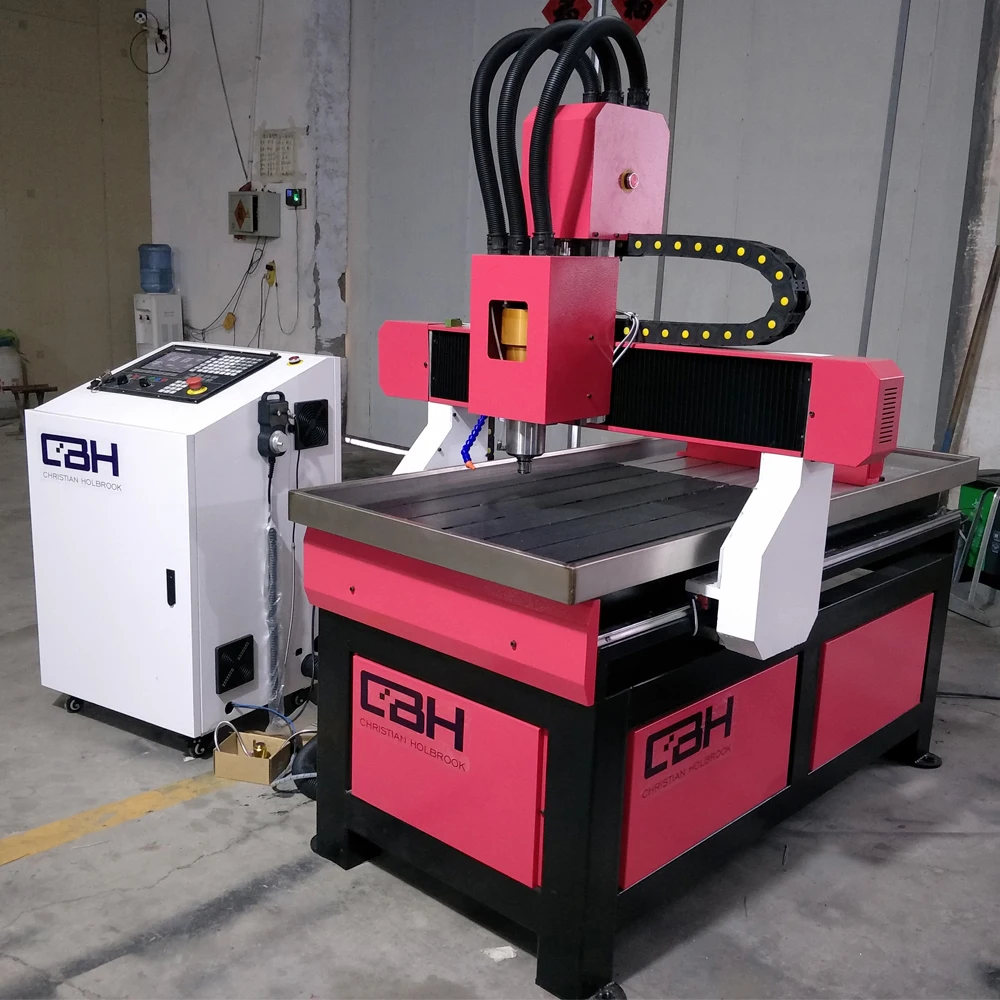 Верстак с ЧПУ High Speed 6090 с 4-ой осью/Деревообрабатывающий ЧПУ-верстак ATC CE стандарт/Станок для фрезерования дерева с автоматической загрузкой инструментов.