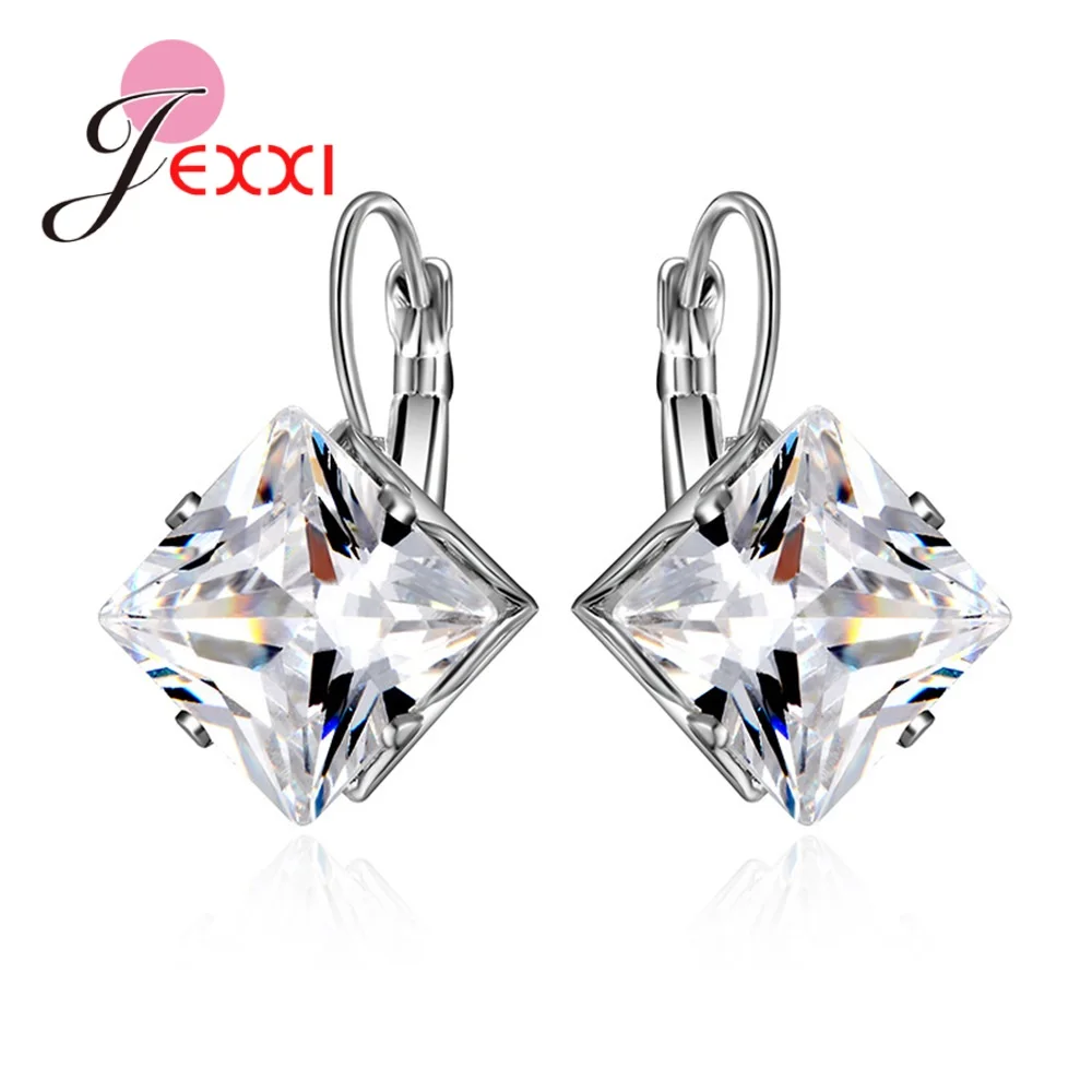 НОВЫЕ геометрические кольца из стерлингового серебра 925 пробы с кубическим