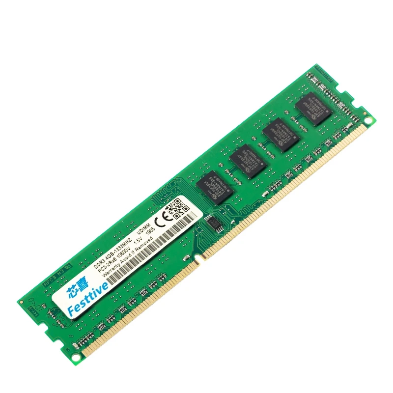 Festtive компьютер ram DDR3 память ddr для Intel и AMD совместимая компьютерная карта памяти