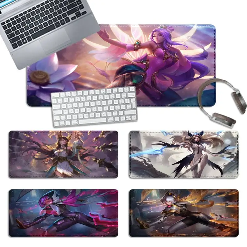 

Promotion League of Legends Irelia Mouse Pad PC Laptop Gamer Mousepad Anime Antislip Mat Keyboard Desk Mat For Overwatch/CS GO