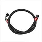 Шланг масляный AN6 AN6 AN8 AN10 из нержавеющей стали, трубка шланга с поворотом на 0 градусов и поворотный концевой фитинг шланга на 90 градусов, 1 м