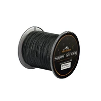 1 шт. 4 подставки Lenza Pesca Tresse De Peche 4 Brins 300 м Fil De Peche Pe 300 м для рыболовной плетеной лески Linha Daiwa - Цвет: Черный