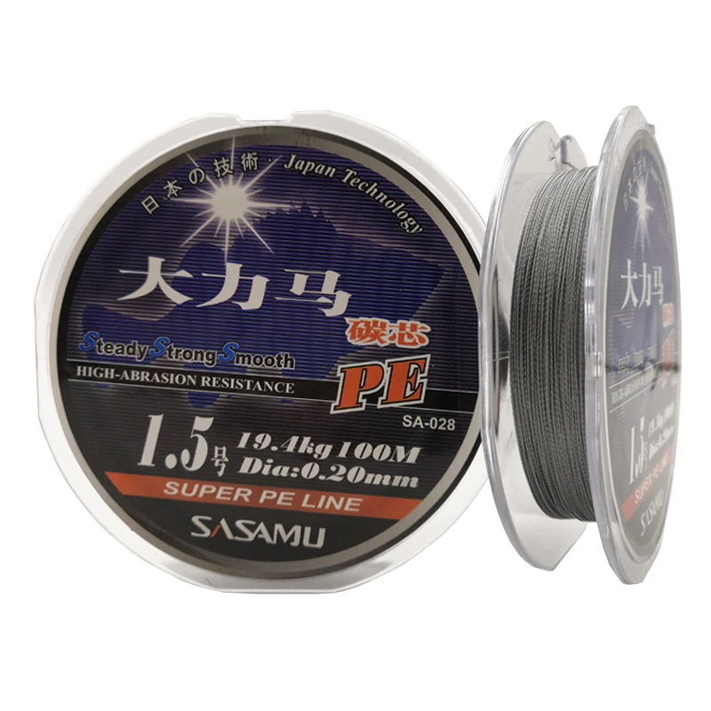 ПЭ карбоновый сердечник 4bianluya специальная линия прочная Тяговая Haishu анти