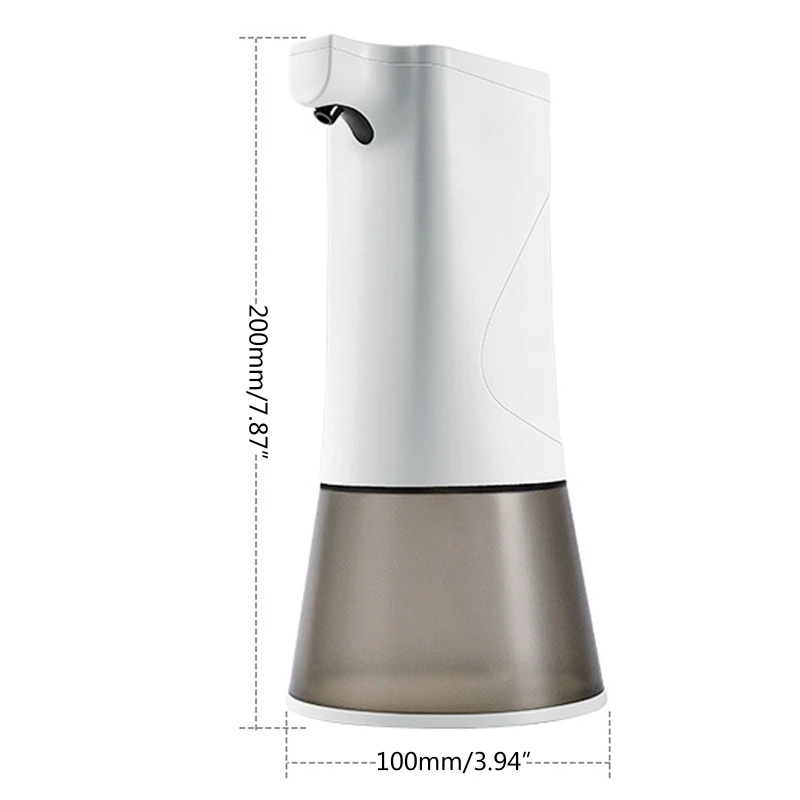 

Automatic Disinfectant Dispenser Sprayer 350ml Automatic Infrared Sensor Soap Dispenser USB Charging for Kitchen