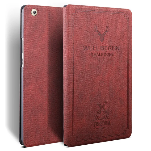 Wine Red Чехол для huawei MediaPad M5 Lite 10 BAH2-W19/L09/W09 10,1 Folio Flip Stand PU кожаный чехол для huawei M5 Lite 10,1 Tablet Funda - Цвет: Wine Red