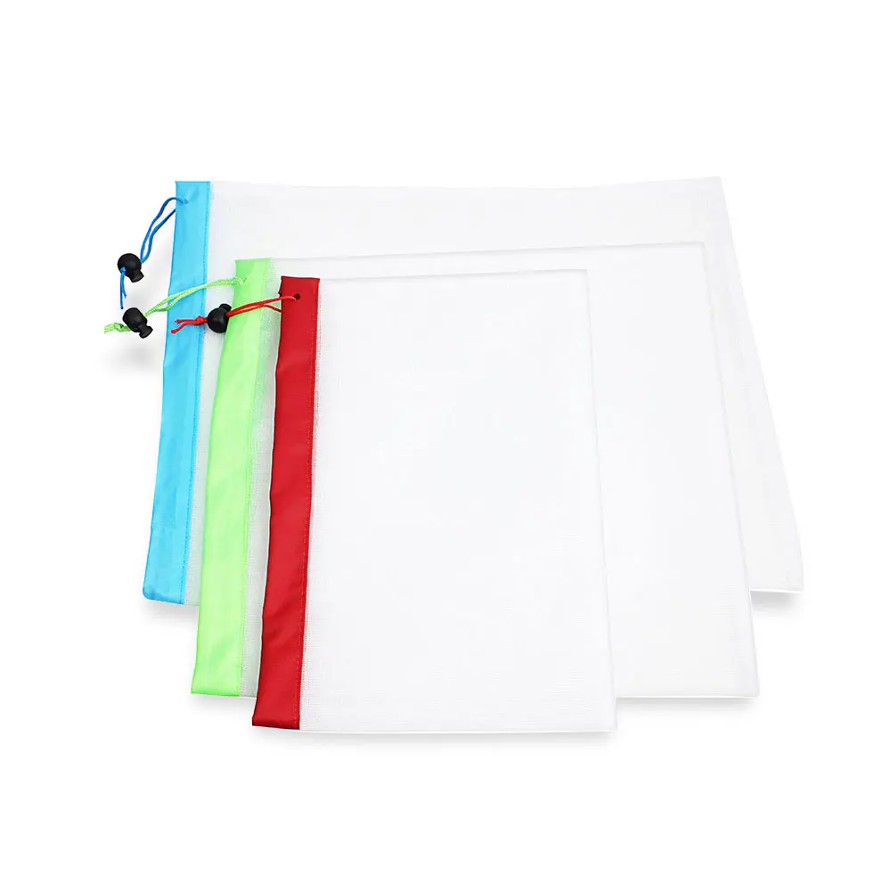 Сетка для фруктов полиэстер Экология рынок многоразовые сетки производят сумка