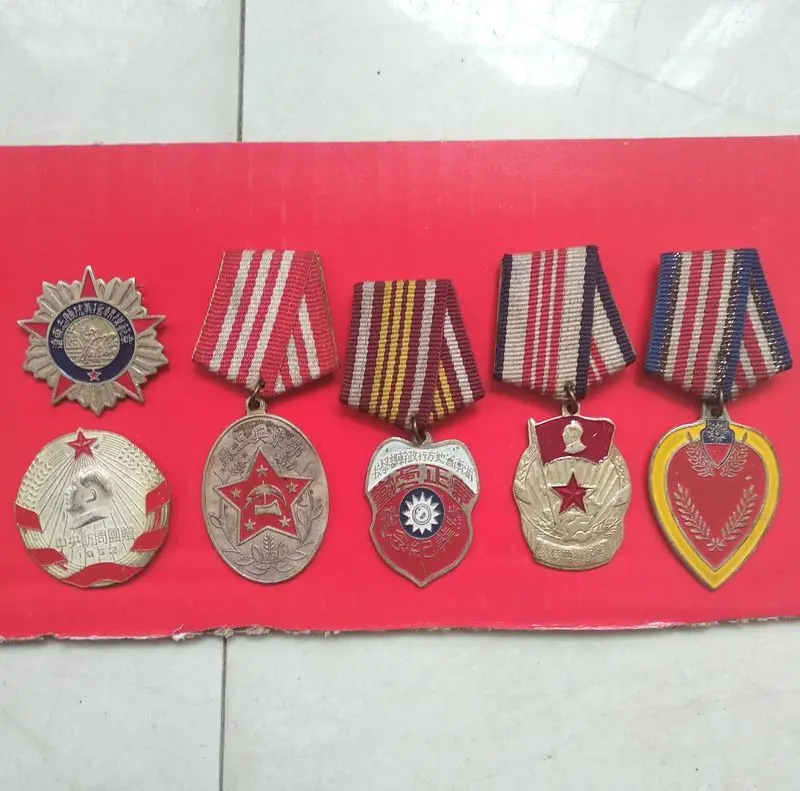 5 винтажная военная медаль для китайской войны освобождения keepsake солдатская