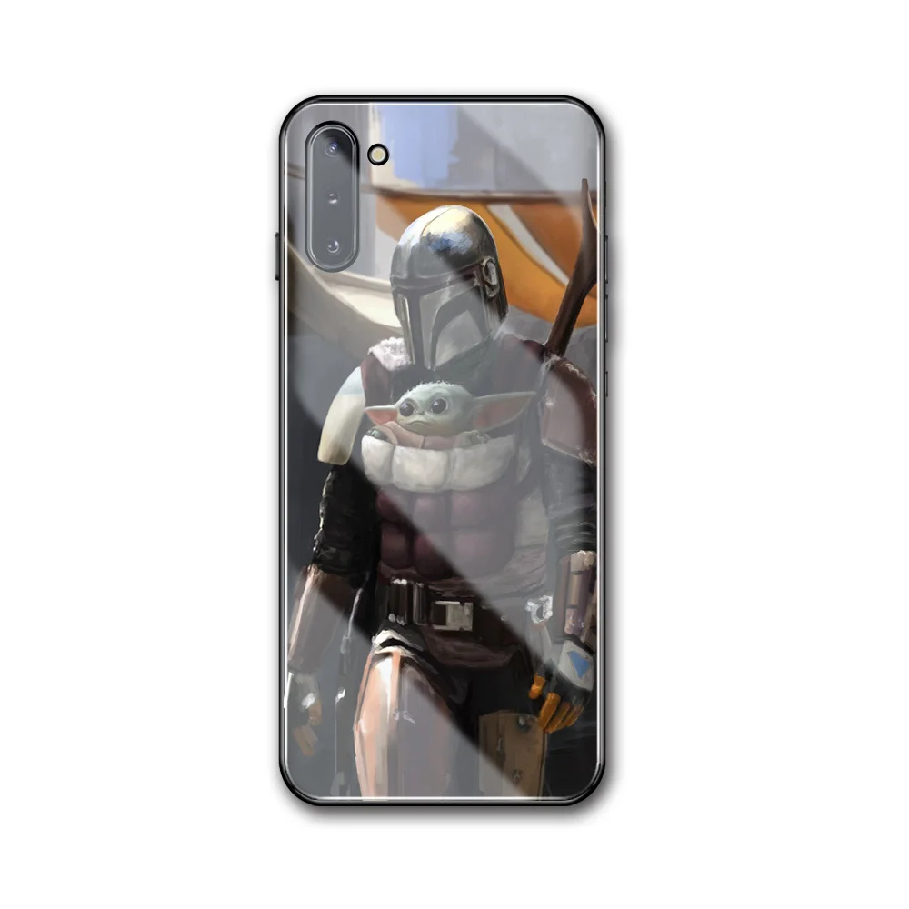 Мягкий силиконовый чехол для телефона Mandalorian tv show Samsung Galaxy A7 A8 S8 S9 S10e S10 S20 Plus Note 8 9 10 -