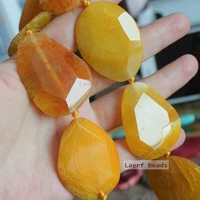 huge agate beads 30 70mm faceted irregular agate beads for diy jewelry making pendantnecklace