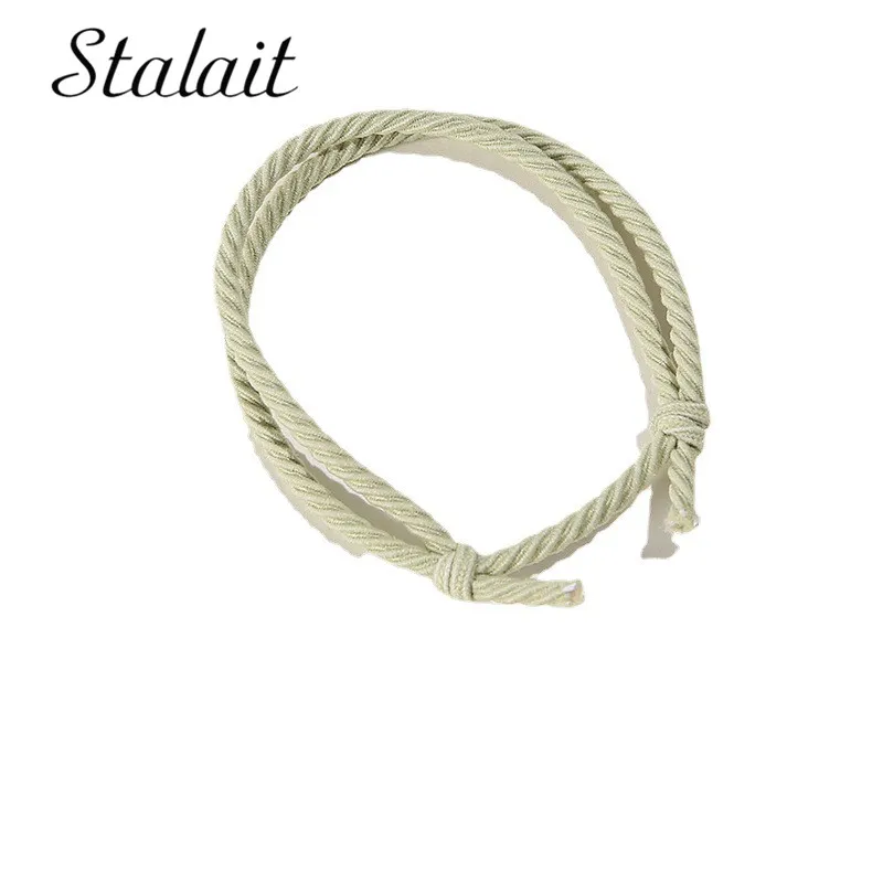 

Double Adjustable Contraction Elasticity Bracelets Simple Personality Color Couple Hand Strap Charm Bracelet Boyfriend Gift Idea