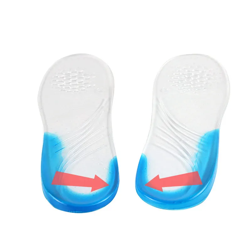 Ортопедические стельки прозрачная гелевая стелька коррекция высоких каблуков и