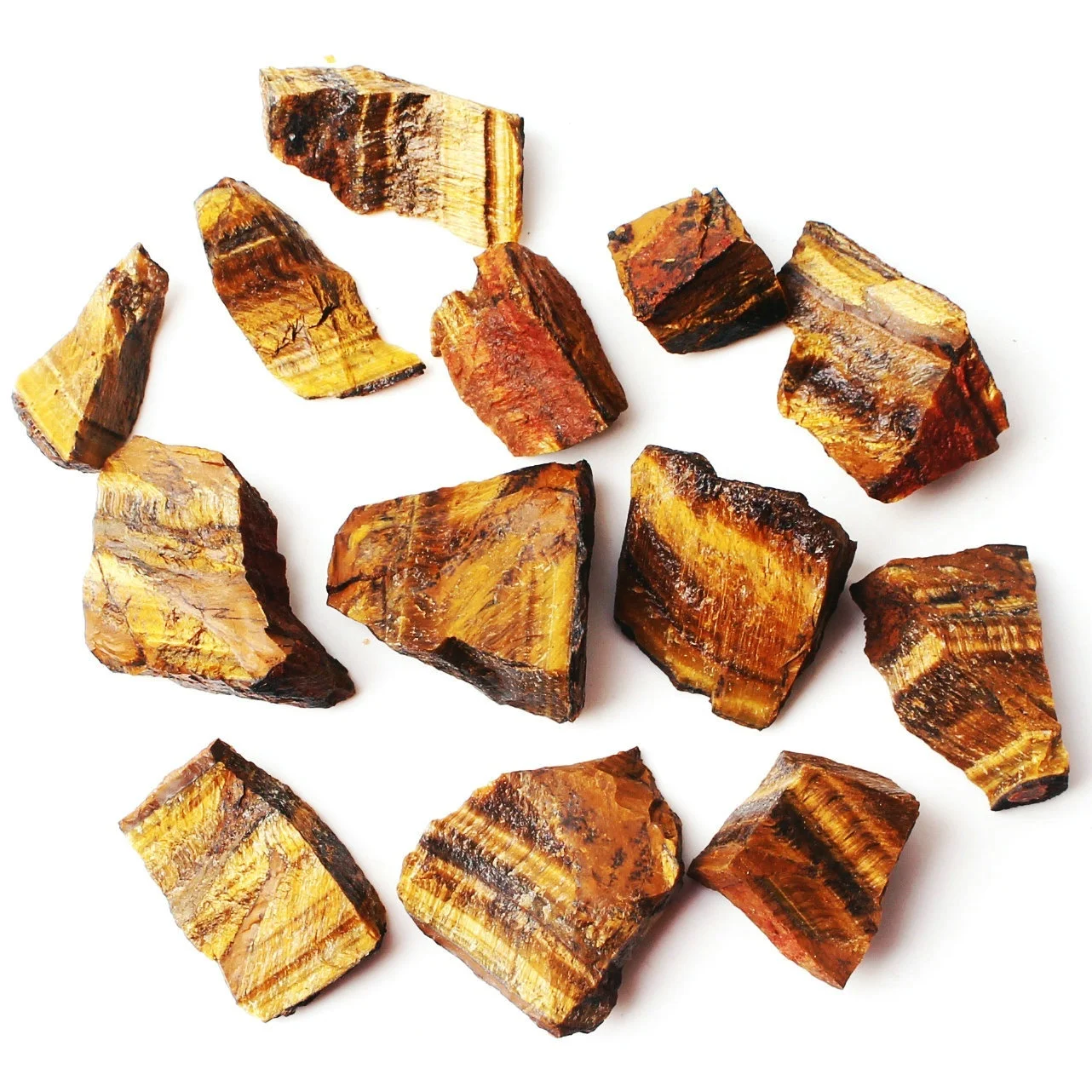 50 г натуральный тигровый глаз гравий шероховатый камень необработанный