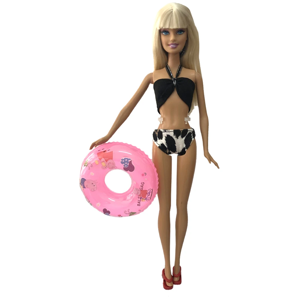 NK 1x черный фотосексуальный пляжный купальник с леопардовым принтом + 1