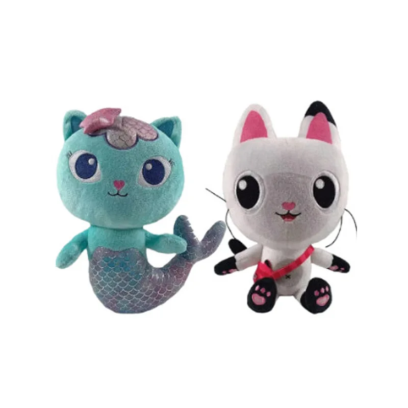 Кукольный домик Gabby кошки плюшевая игрушка Милая Русалка кукла мягкое Мягкое