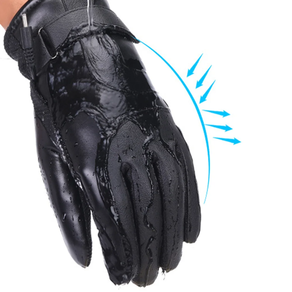 

1 Pair Winter Motorcycle Riding Electric Heating Warm USB High Heat Constant Temperature Thermal Heating fo