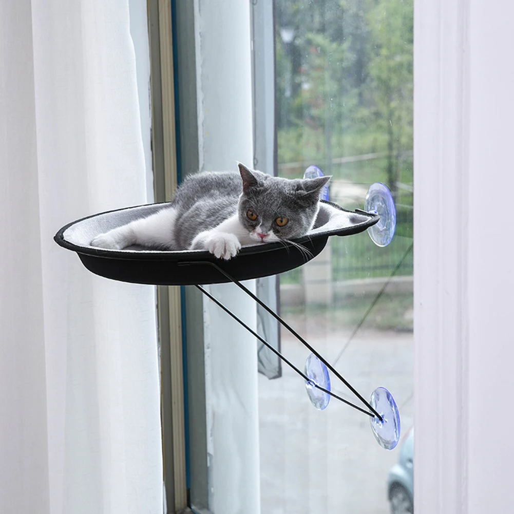 

EVA Pet Cat Dog Hanging Bed Cat Sunny Seat Mat Window Mount Pet Cat Sucker Hammock Hanging Nest Comfortable Soft Accessories