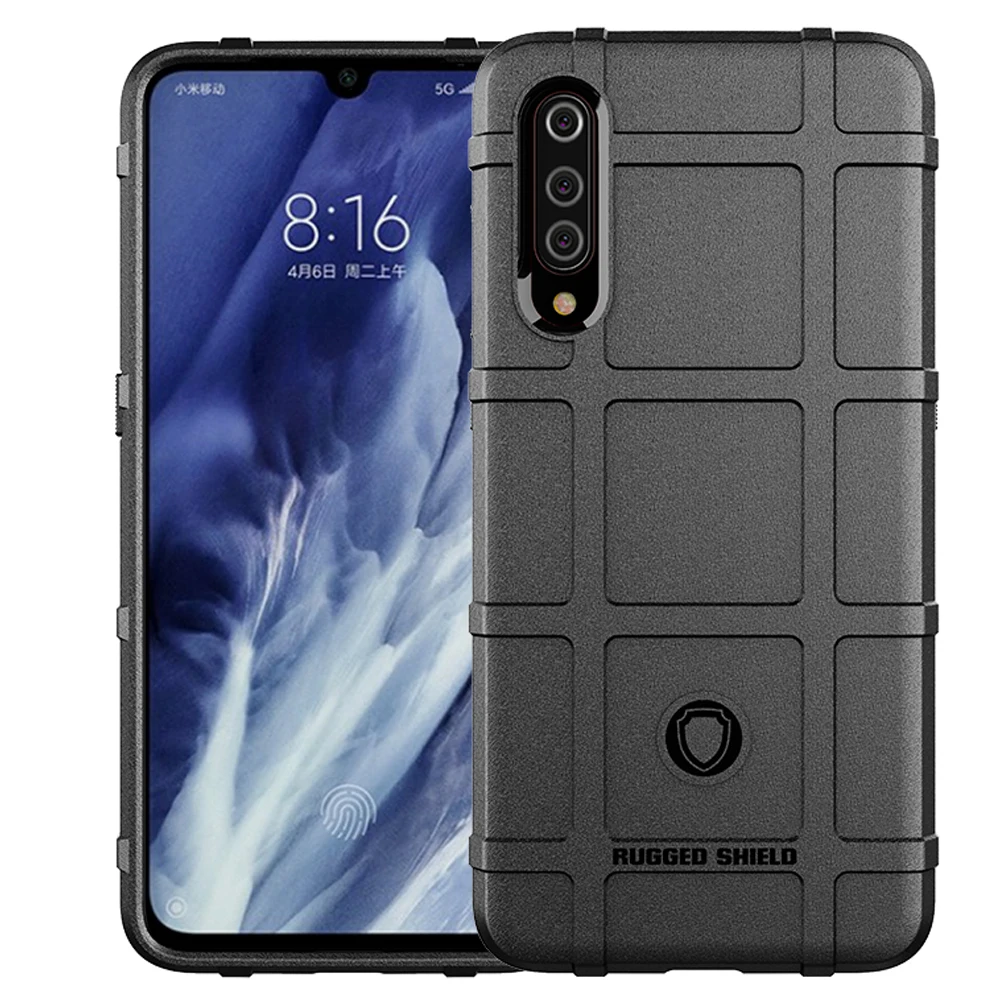 Матовый чехол из углеродного волокна для Xiaomi Mi 9 PRO 5G |