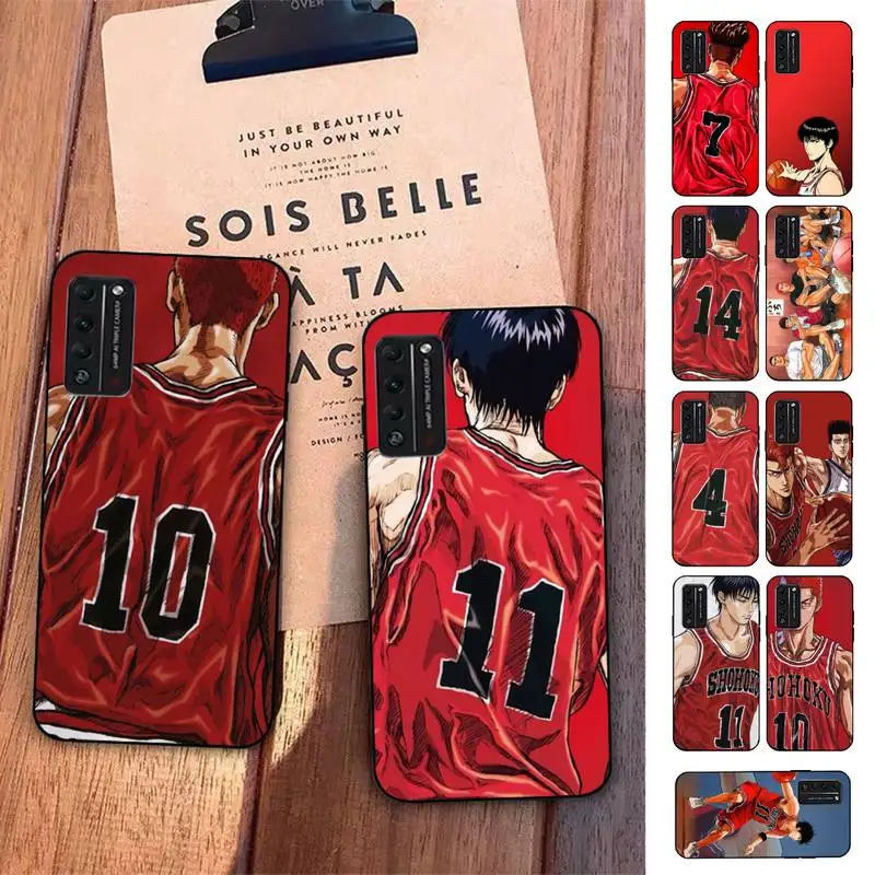 

TOPLBPCS Slam dunk anime manga Phone Case for Huawei Honor 10 i 8X C 5A 20 9 10 30 lite pro Voew 10 20 V30