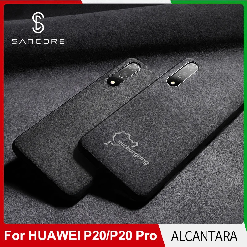 Чехол для телефона SanCore HUAWEI P20 PRO чехол ALCANTARA из искусственной кожи Модный деловой