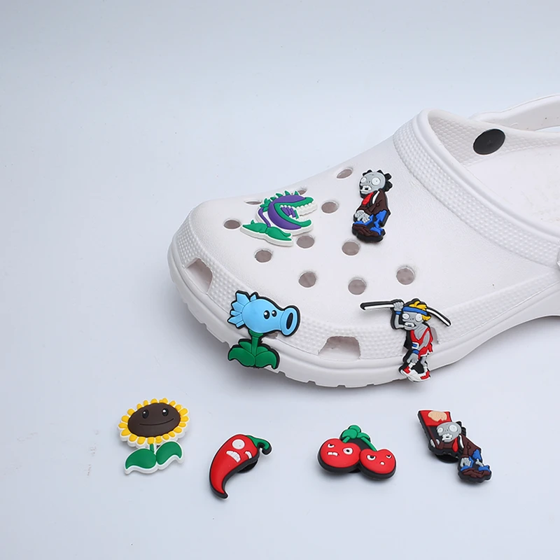 

Single Sale 1pc PVC Shoe Charms,Shoe Buckles Accessories Fit Bands Bracelets Croc JIBZ,Kids Party X-mas Gift Single Sale 1pc