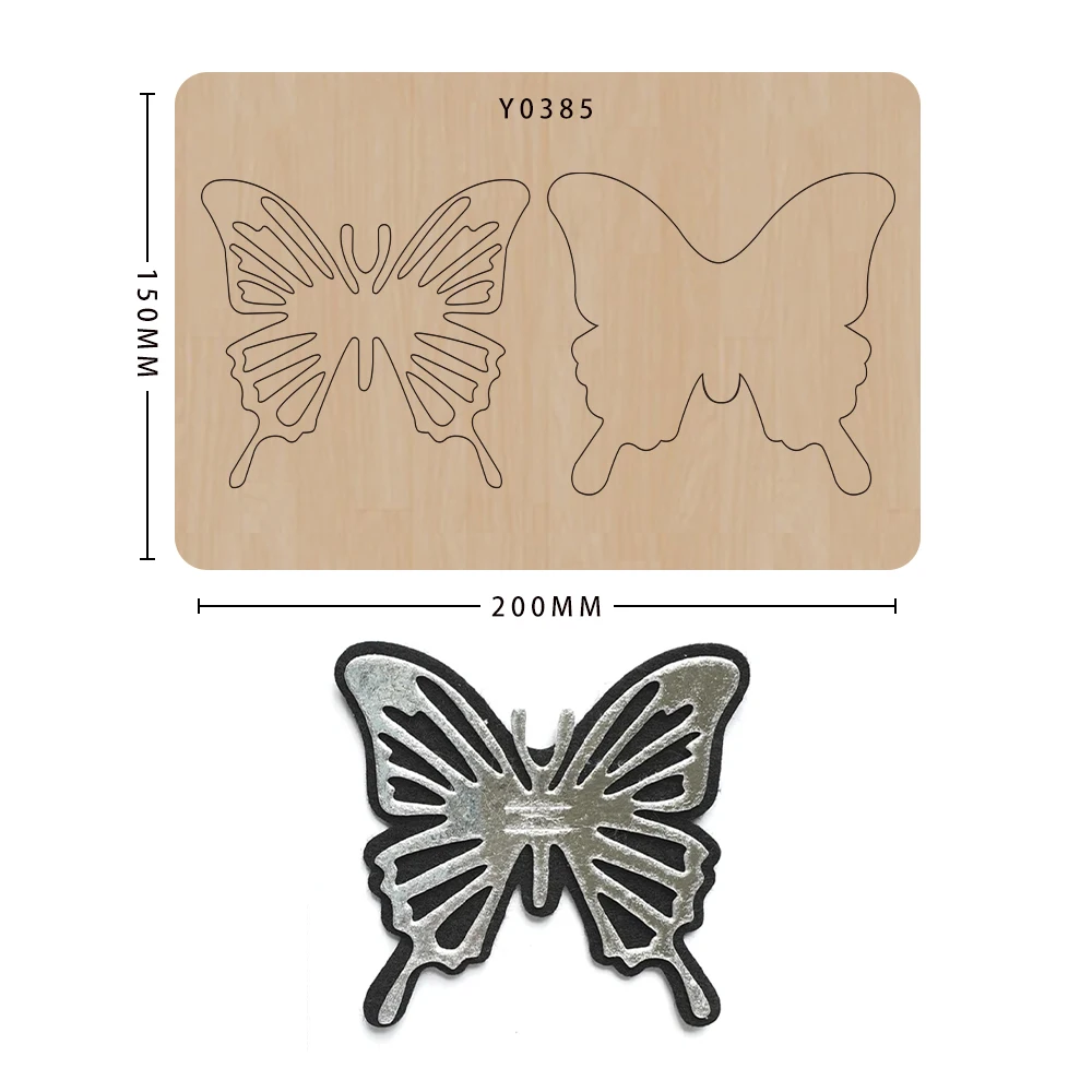 

Bow Cutting Dies Wooden DIY handmade Knife Mold Making Decor Supplies Dies Template Suitable For Common Die-Cutting Machines